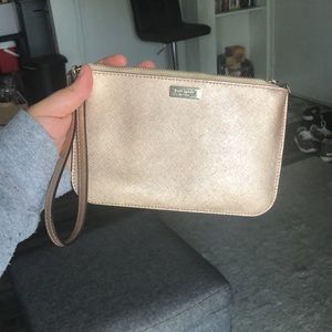Kate Spade Rose Gold Wristlet